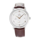 Pre-Owned Omega De Ville Silver Steel Mens Watch 424.13.40.21.02.002