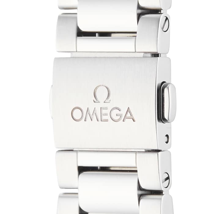 Pre-Owned Omega Pre-Owned Omega Seamaster Aqua Terra Mother of Pearl Steel Ladies Watch 220.10.34.20.55.001