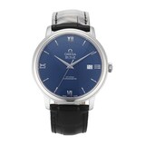 Pre-Owned Omega De Ville Prestige Blue Steel Mens Watch 424.13.40.20.03.001