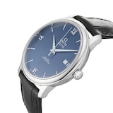 Pre-Owned Omega De Ville Prestige Blue Steel Mens Watch 424.13.40.20.03.001