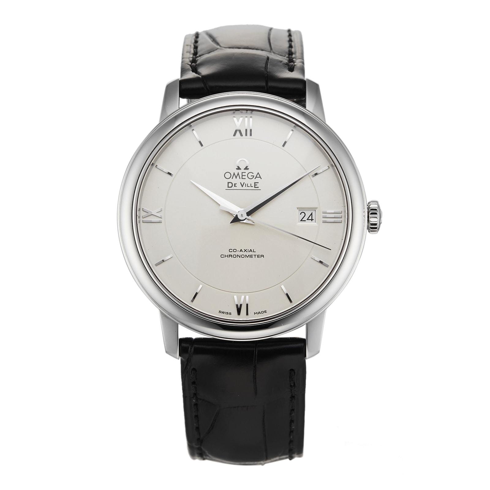 Pre-Owned Omega De Ville Prestige Mens Watch 424.13.40.20.02.001