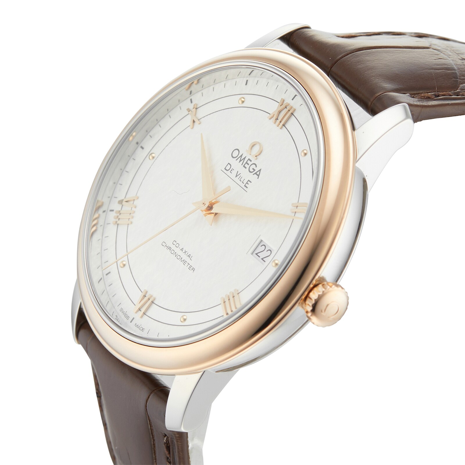 Pre-Owned Omega De Ville Prestige Mens Watch 424.23.40.20.02.002