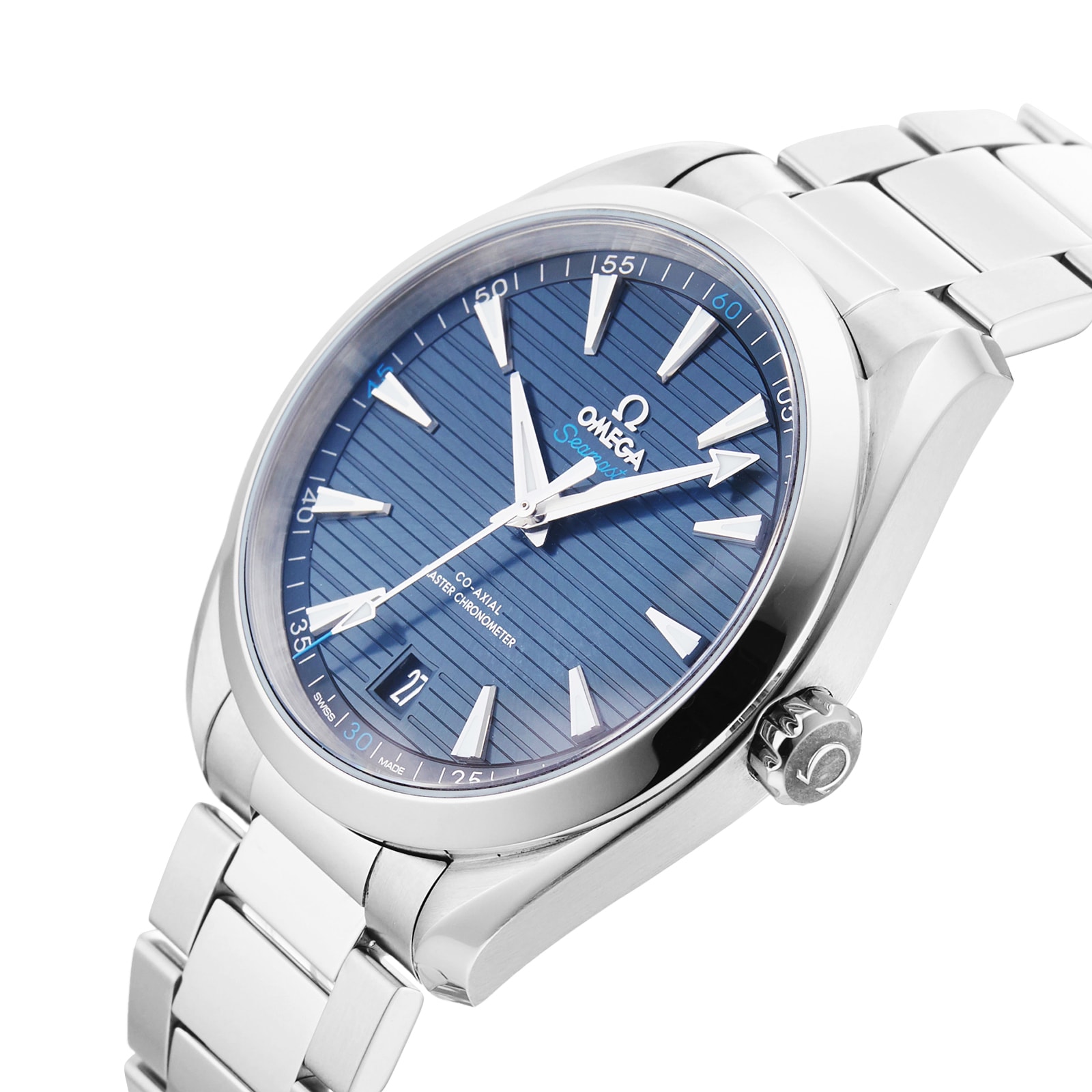 Pre owned omega seamaster best sale aqua terra