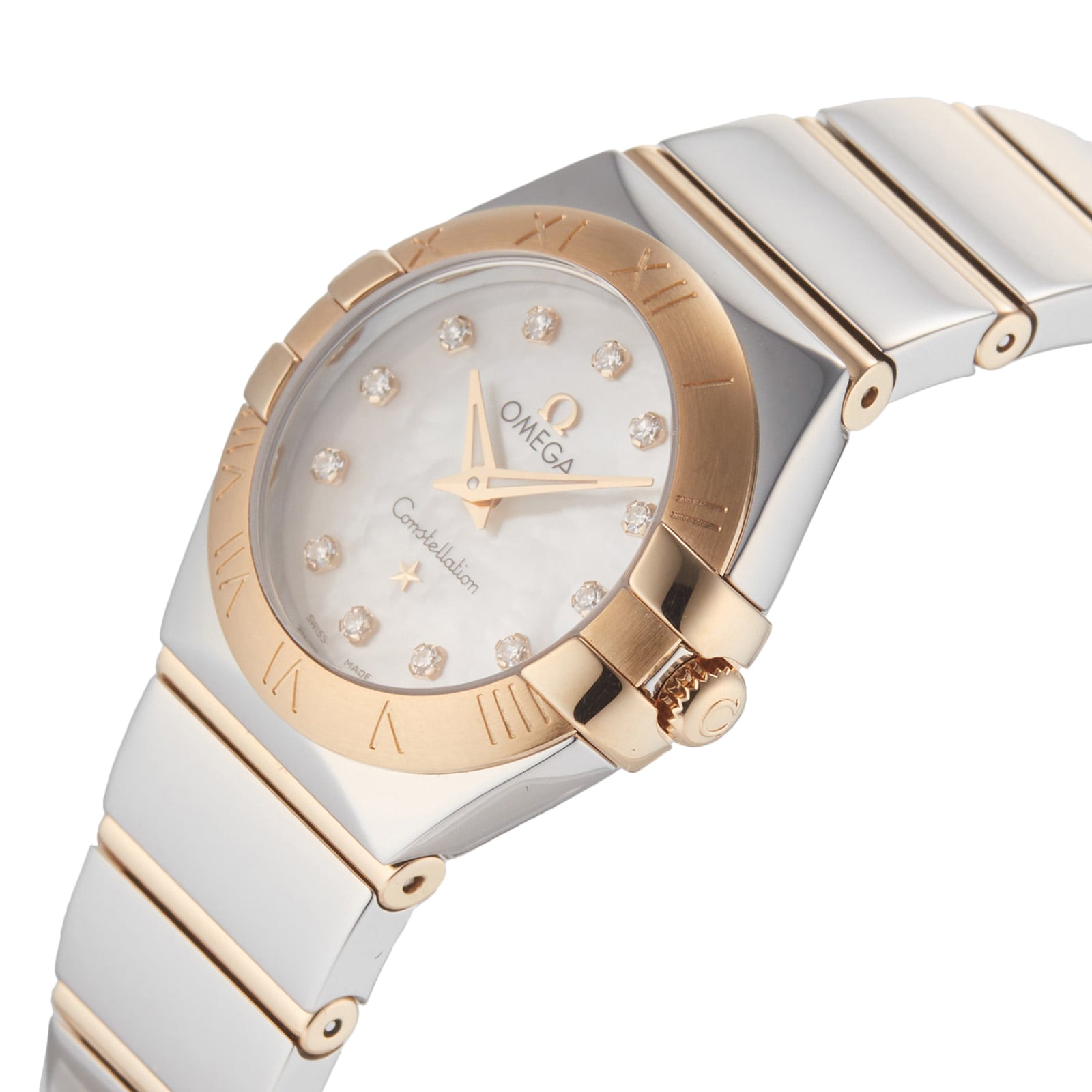 Pre-Owned Omega Constellation Ladies Watch 123.20.24.60.55.004