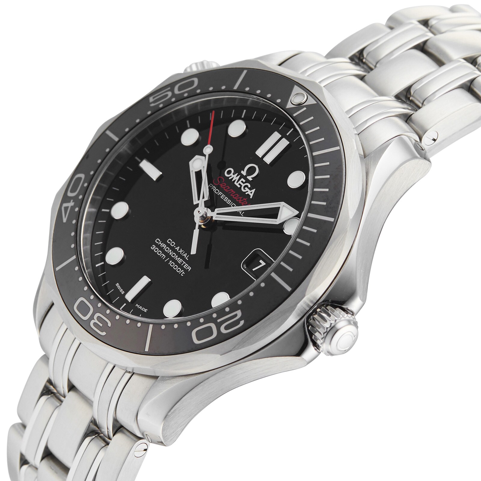 Pre-Owned Omega Seamaster Diver 300M Mens Watch 212.30.41.20.01.003