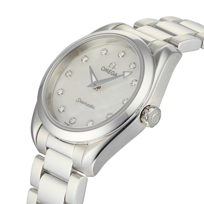 Pre-Owned Omega Seamaster Aqua Terra 150M Ladies Watch 220.10.28.60.55.001