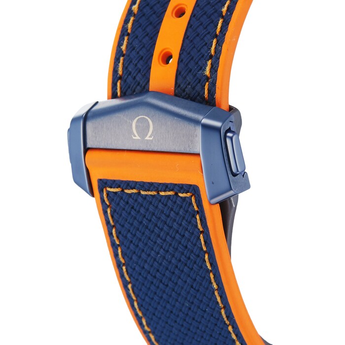 Pre-Owned Omega Seamaster Planet Ocean 600M GMT 'Big Blue' Mens Watch 215.92.46.22.03.001