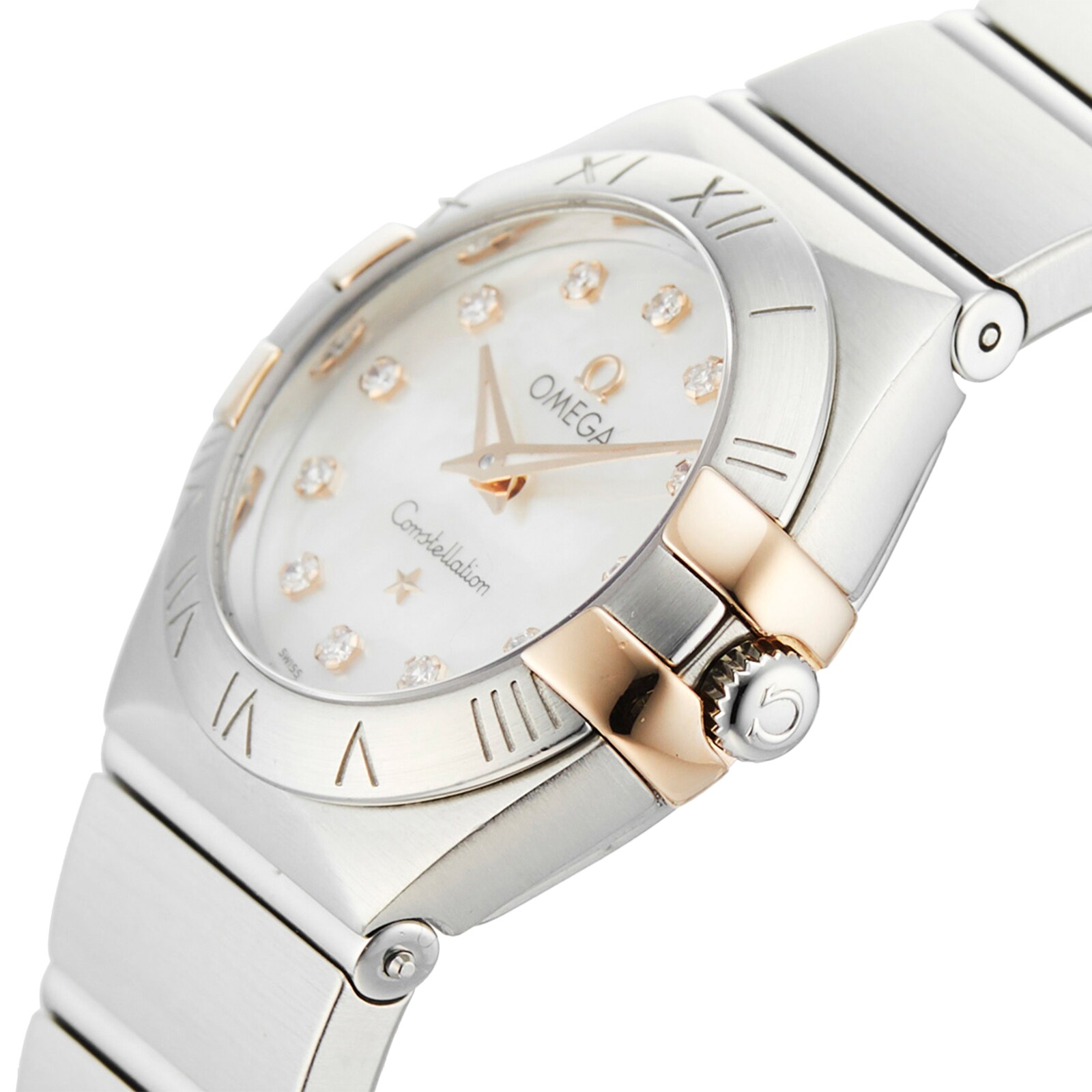 Pre-Owned Omega Constellation Ladies Watch 123.20.24.60.55.005