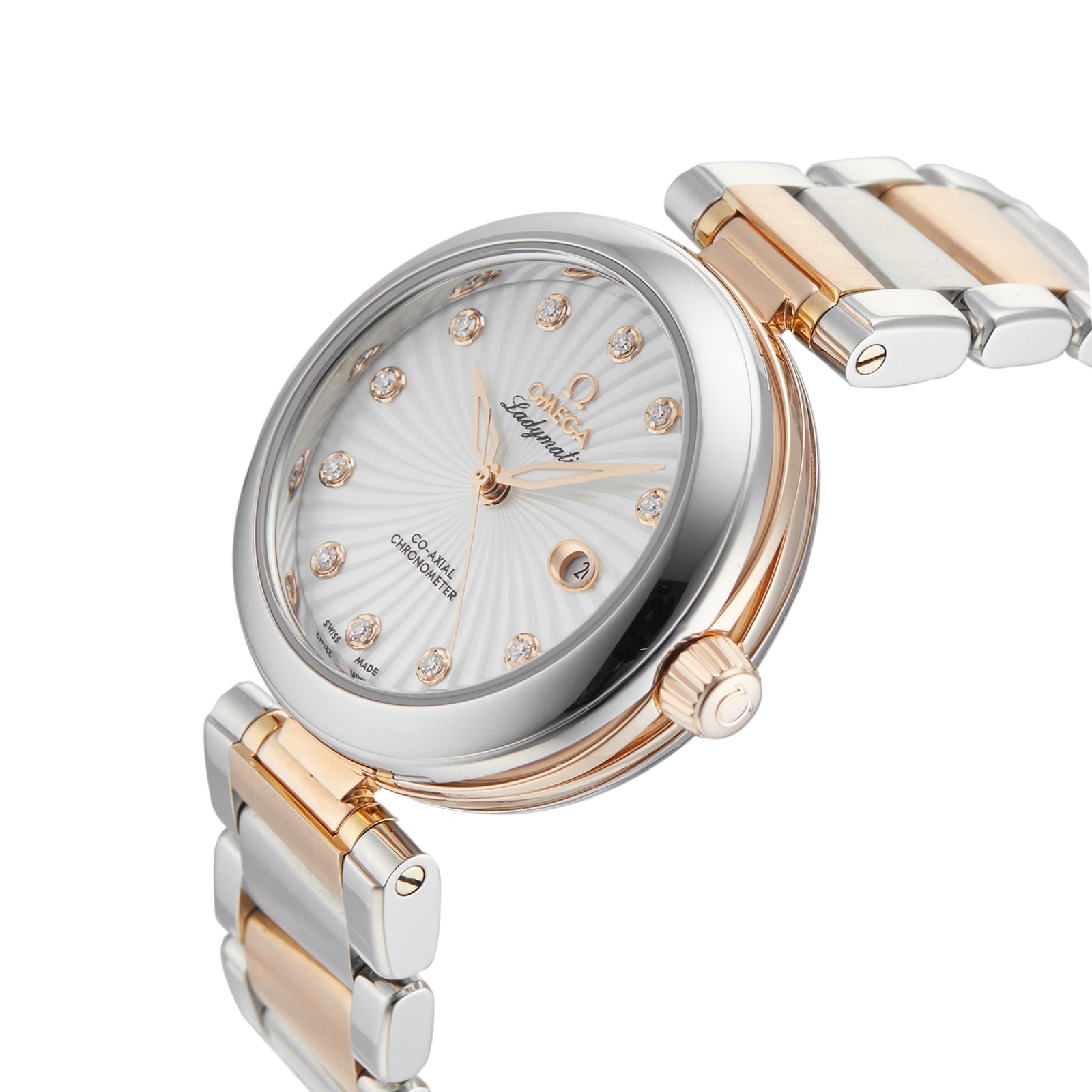 Omega ville ladymatic sale rose gold