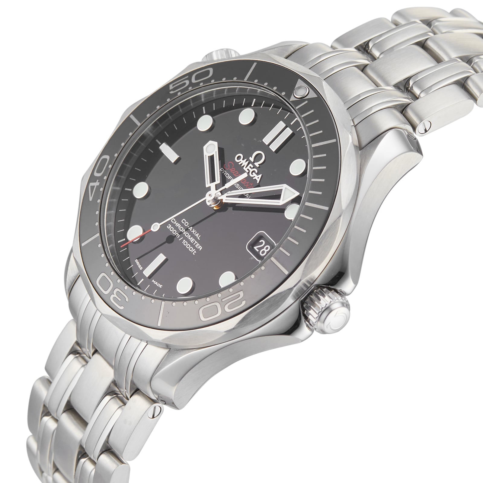 Pre-Owned Omega Seamaster Diver 300M Mens Watch 212.30.41.20.01.003