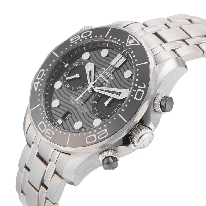 Pre-Owned Omega Seamaster Diver 300M Master Chronometer Mens Watch 210.30.44.51.01.001