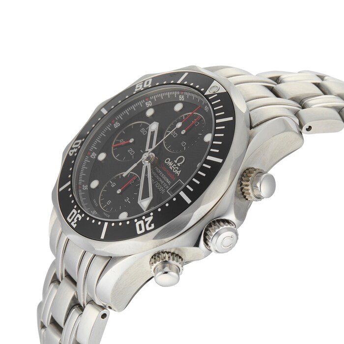 Pre-Owned Omega Seamaster Diver 300M Chronograph Mens Watch 213.30.42.40.01.001