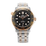 Pre-Owned Omega Seamaster Diver 42mm Stainless Steel and Rose Gold  O21020422001001