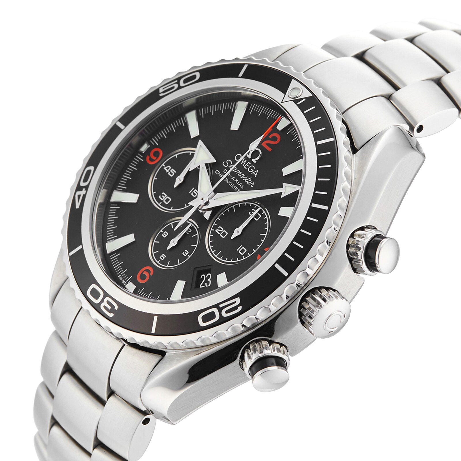 Pre-Owned Omega Seamaster Planet Ocean Mens Watch 2901.51.82