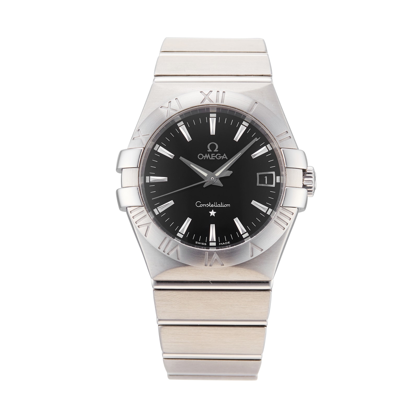 Omega constellation quartz hotsell 35mm mens watch