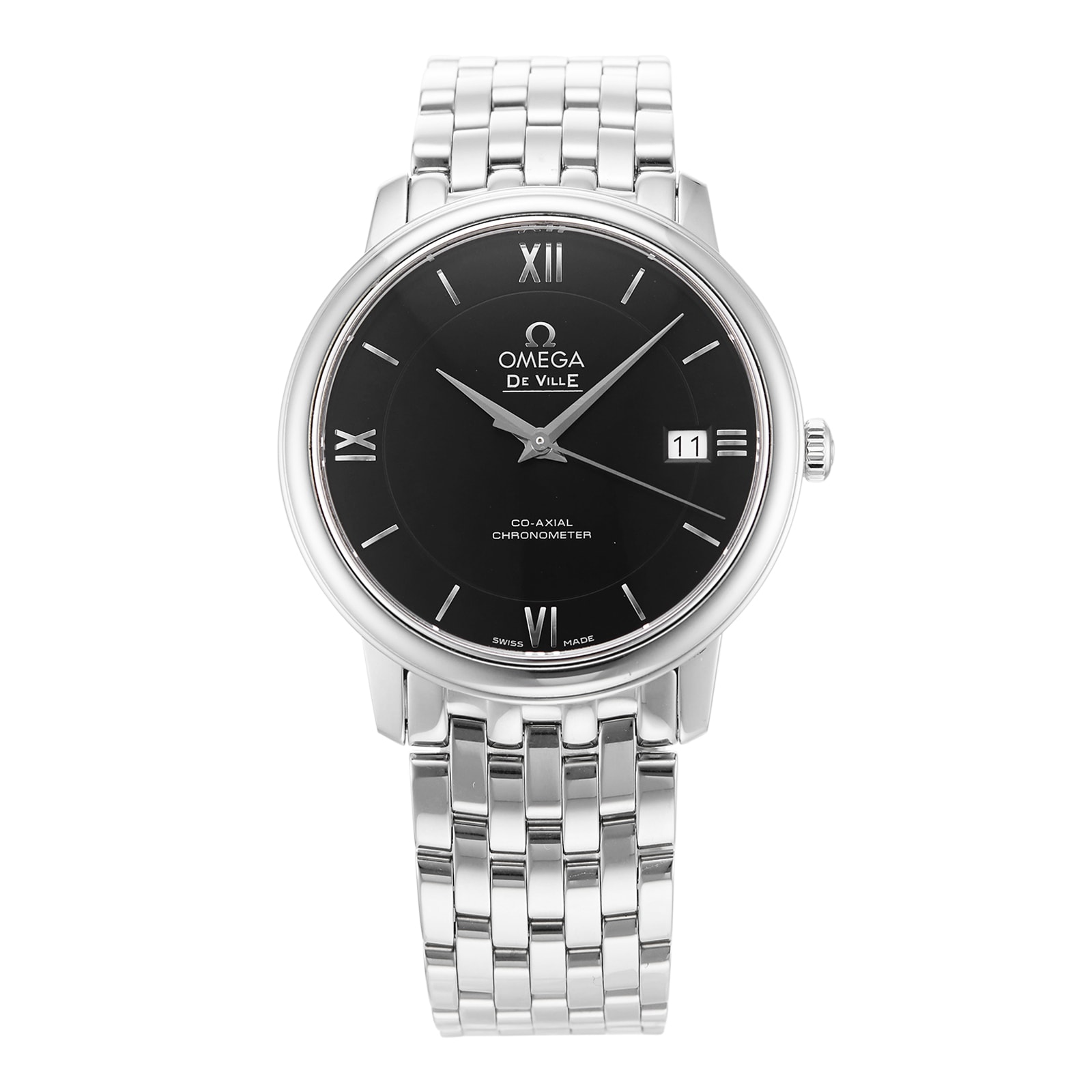 Pre-Owned Omega De Ville Prestige Mens Watch 424.10.37.20.01.001