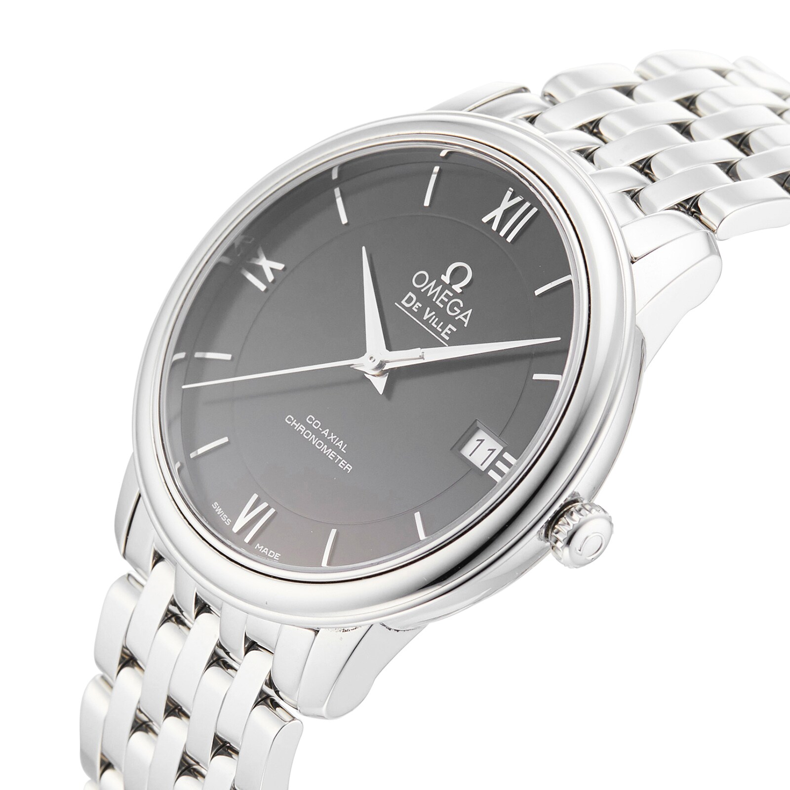 Pre-Owned Omega De Ville Prestige Mens Watch 424.10.37.20.01.001