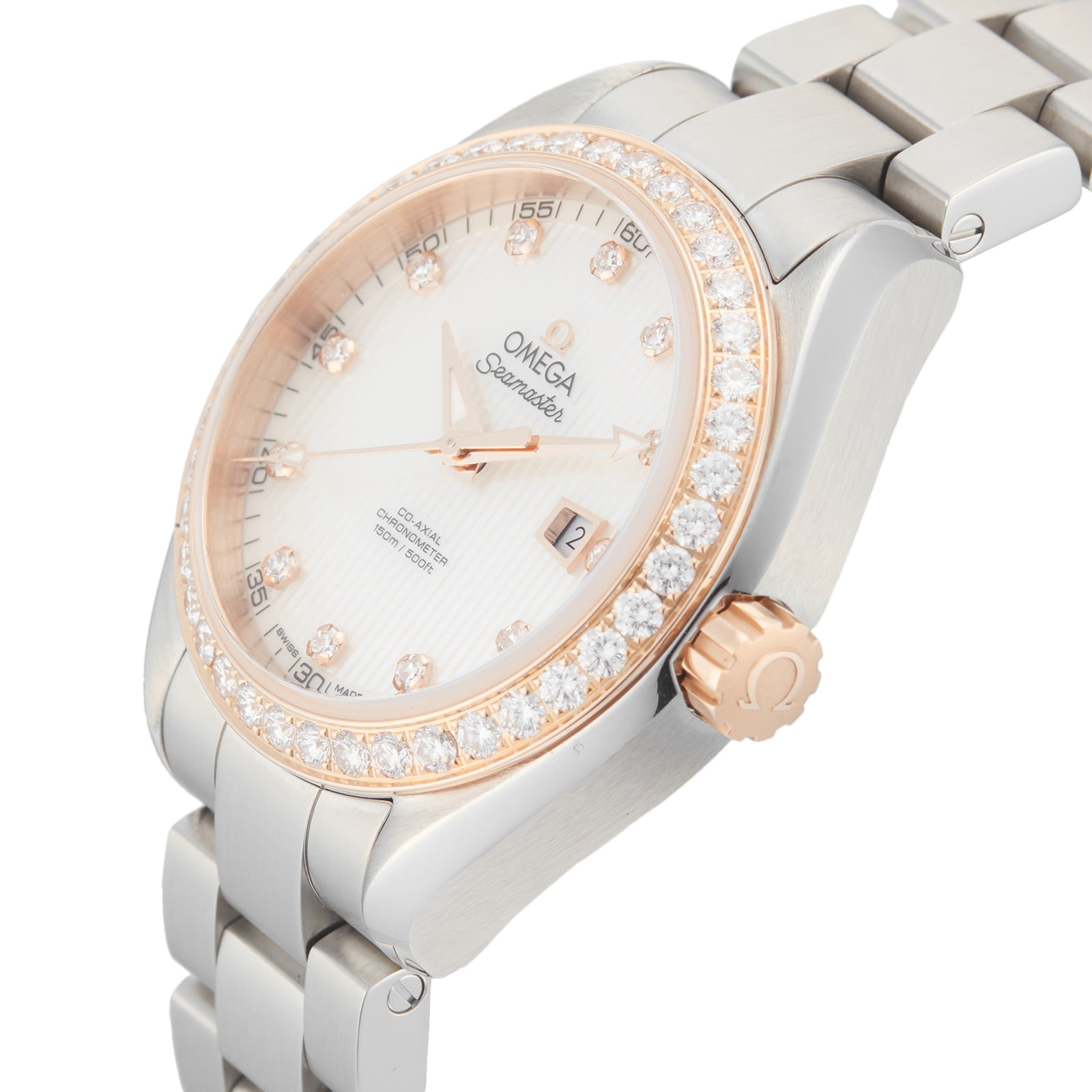 Pre-Owned Omega Seamaster Aqua Terra 150M Ladies Watch 231.25.34.20.55.003