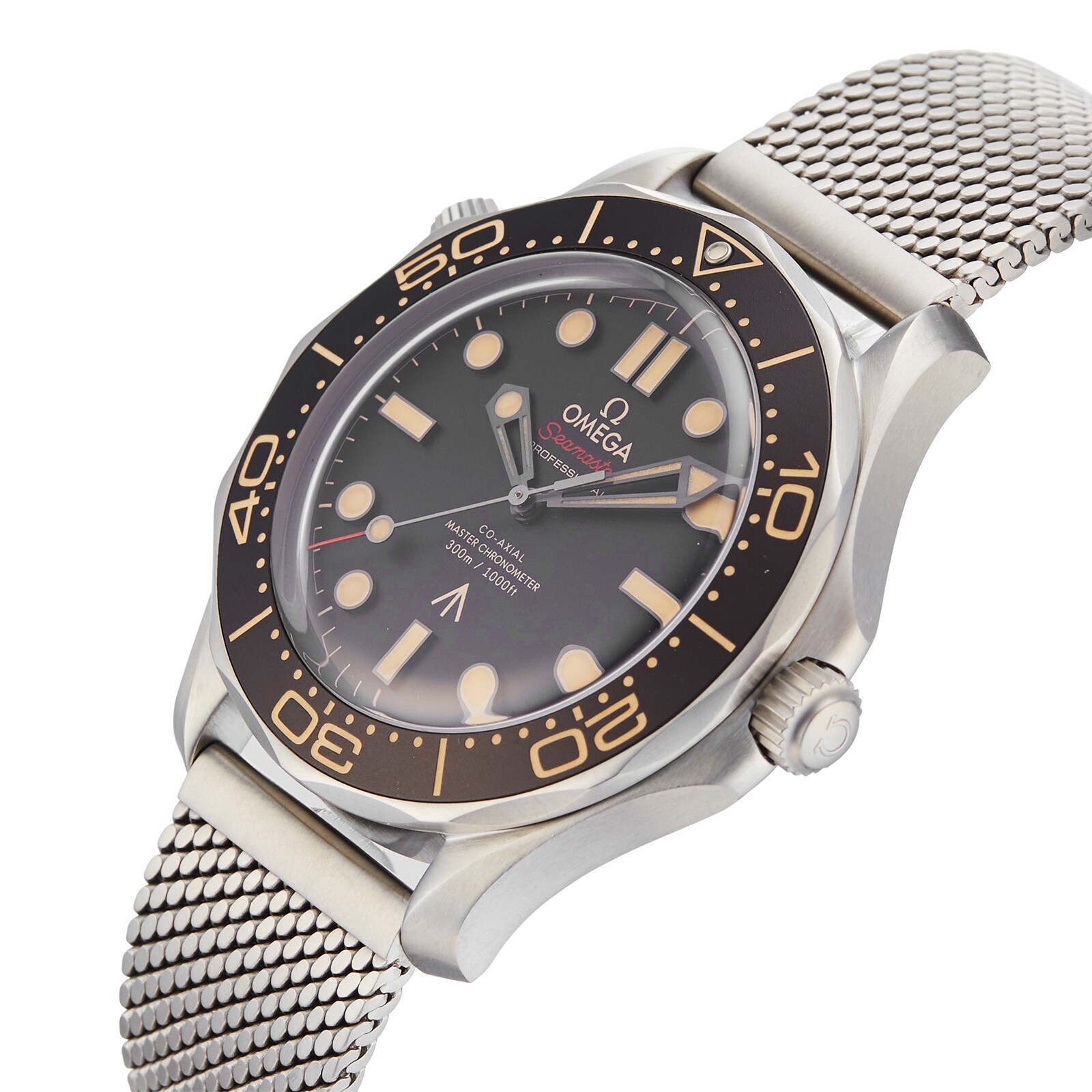 Pre-Owned Omega Seamaster Diver 300M '007 Edition' Mens Watch 210.90.42.20.01.001