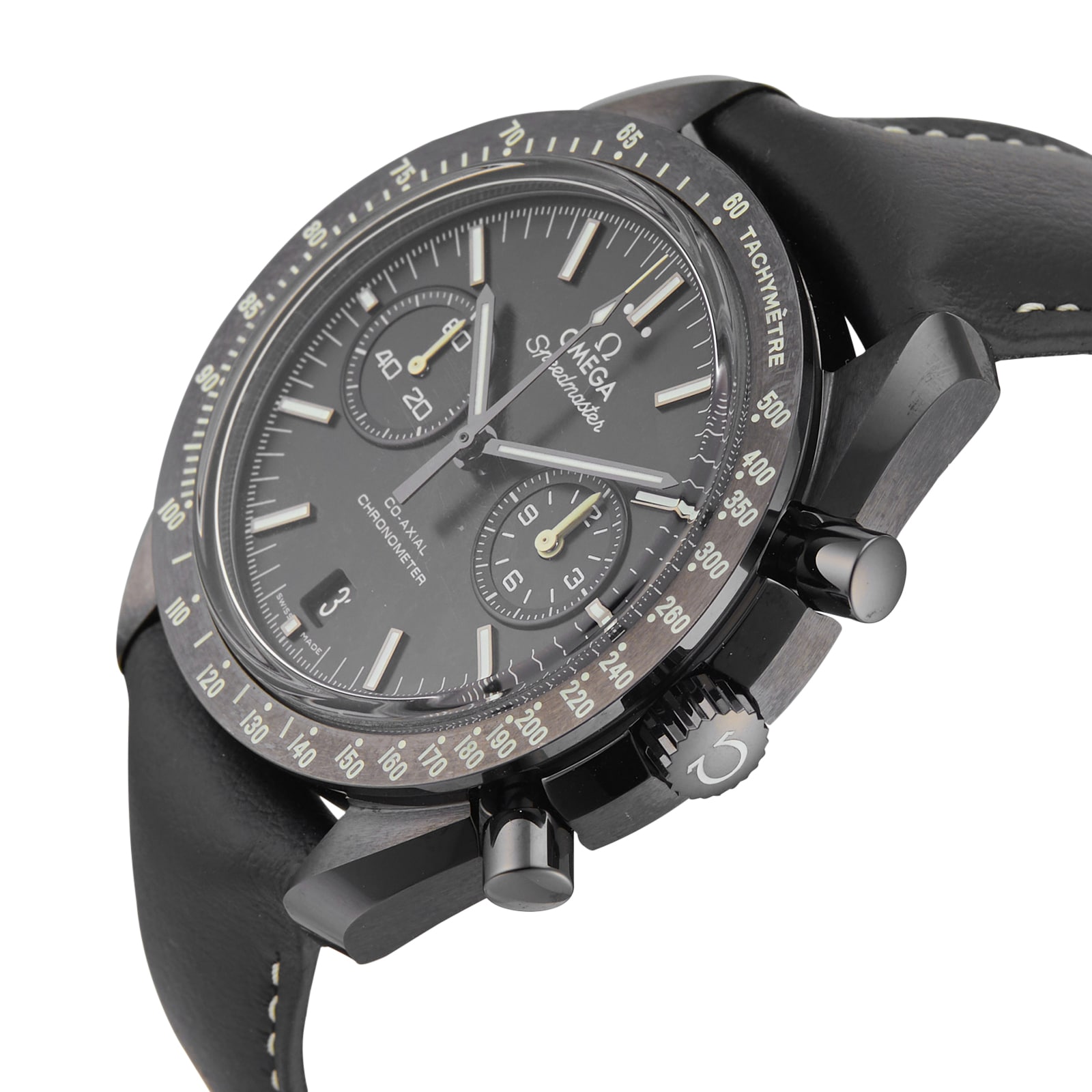 Pre Owned Omega Pre Owned Omega Speedmaster Dark Side Of The Moon