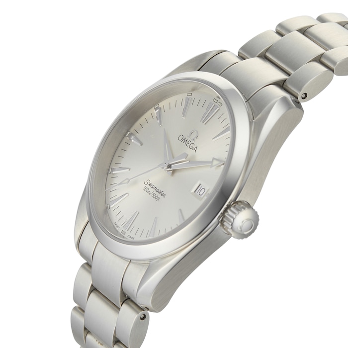 Pre-Owned Omega Seamaster Aqua Terra Quartz Mid-Size Watch 2518.30.00