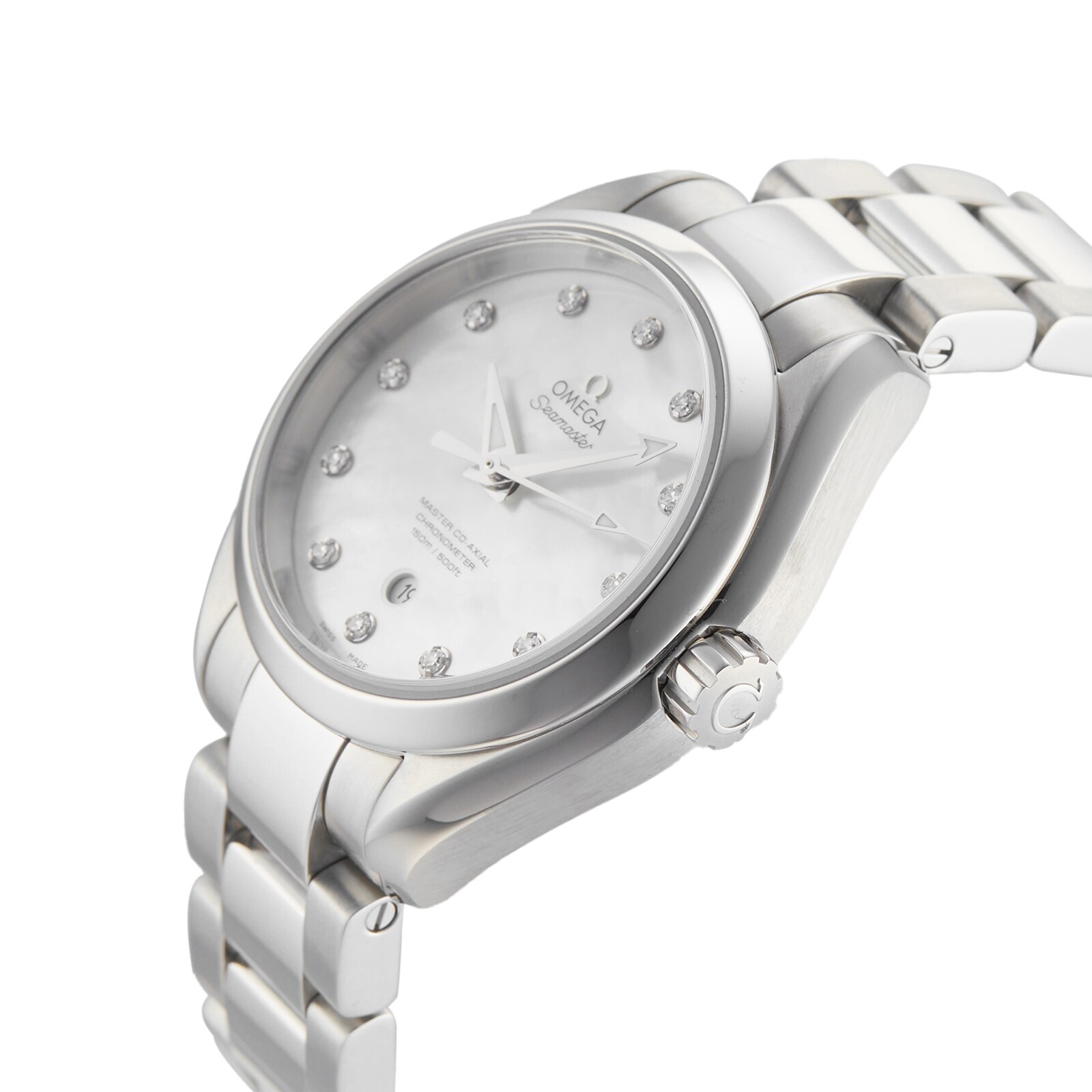 Pre-Owned Omega Seamaster Aqua Terra 150M Ladies Watch 231.10.34.20.55.002