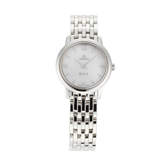 Pre-Owned Omega De Ville Prestige Quartz 24.4mm Ladies Watch 424.10.24.60.05.001