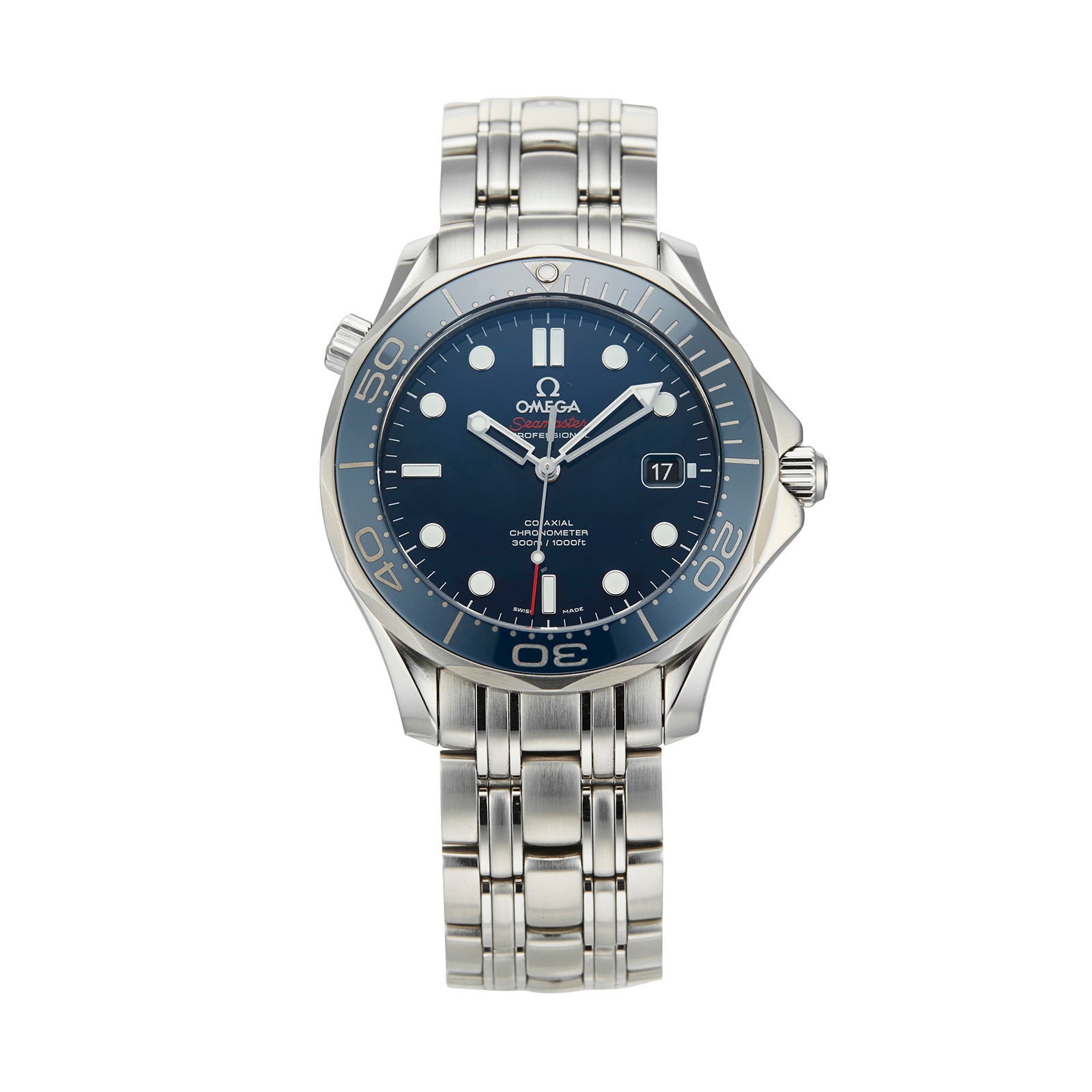 Pre-Owned Omega Seamaster Diver 300M Mens Watch 212.30.41.20.03.001