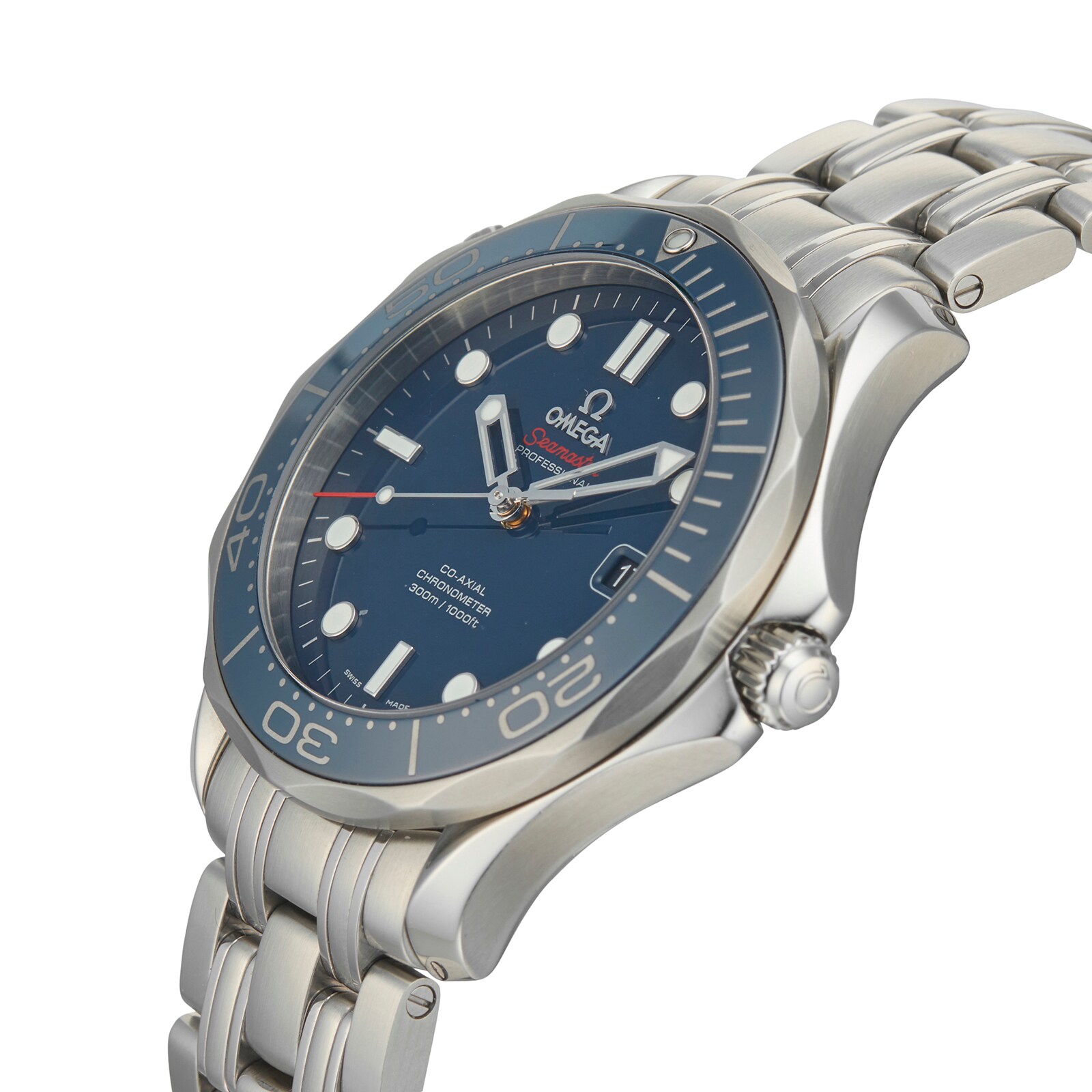 Pre-Owned Omega Seamaster Diver 300M Mens Watch 212.30.41.20.03.001