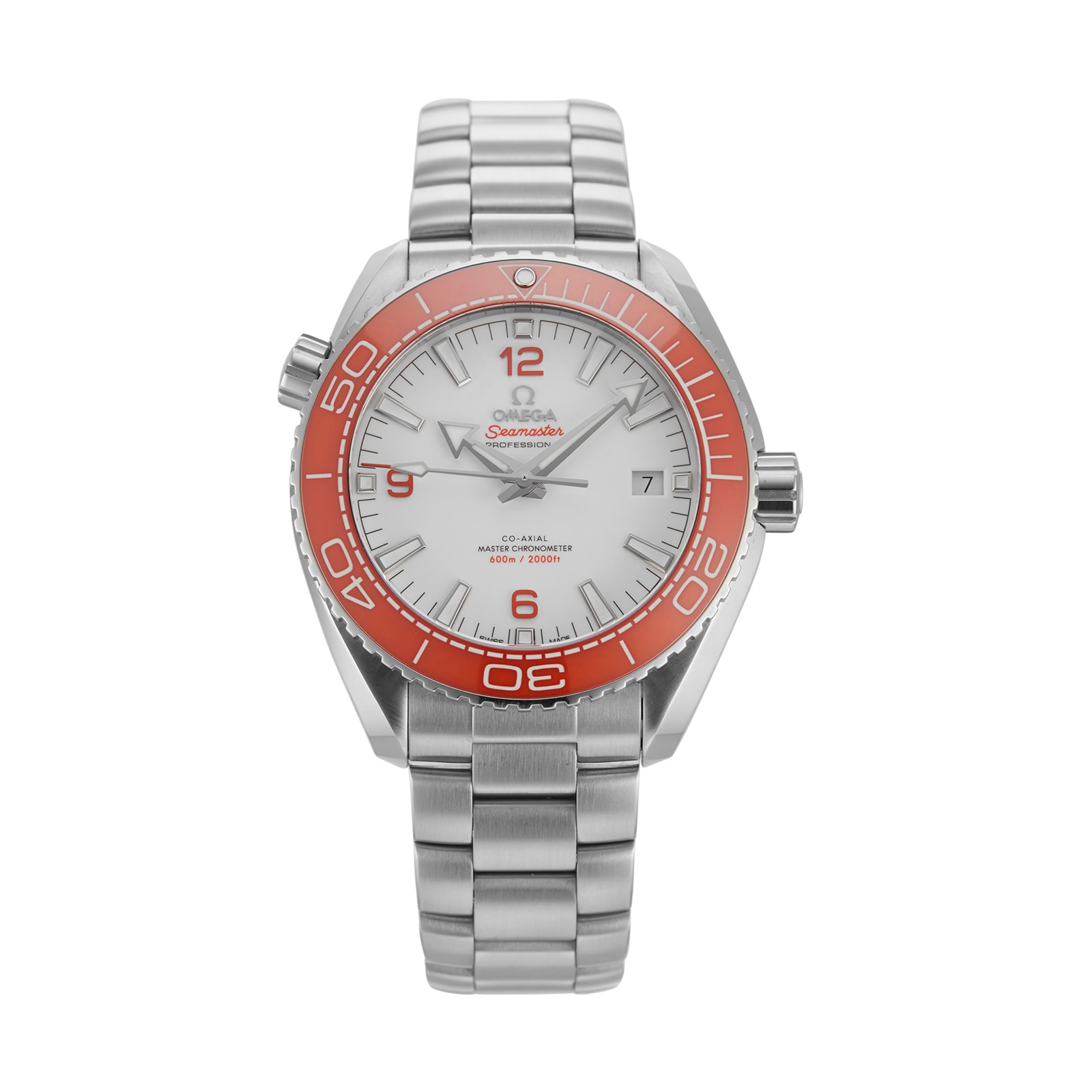 Omega seamaster red hot sale second hand