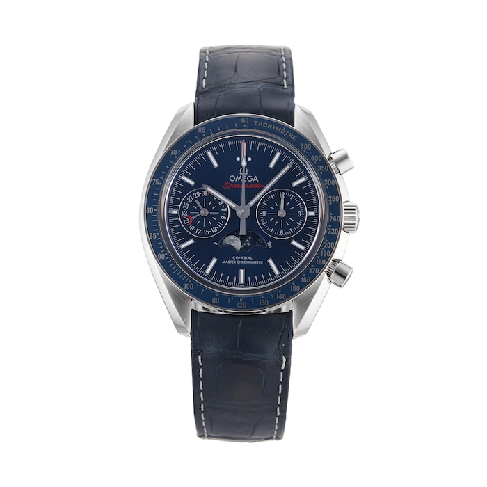 Pre-Owned Omega Pre-Owned Omega Speedmaster Moonphase Mens Watch 304.33.44.52.03.001