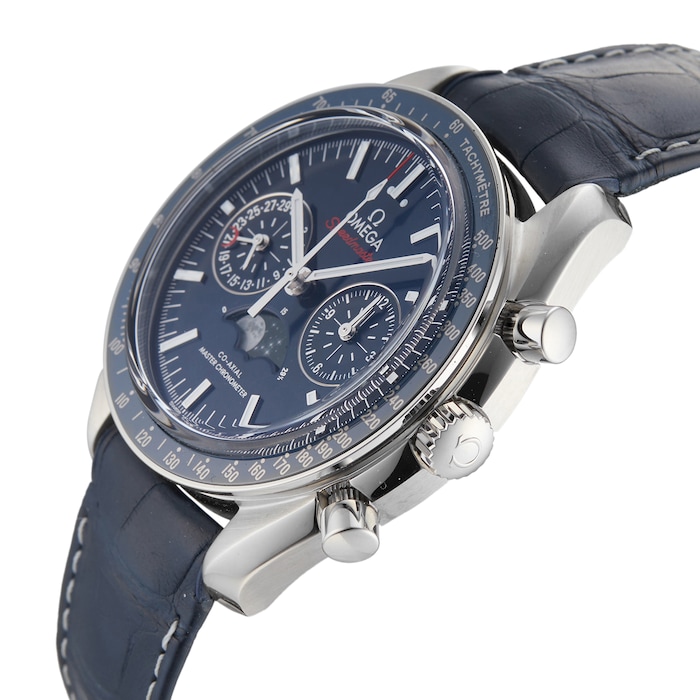 Pre-Owned Omega Speedmaster Moonphase Mens Watch 304.33.44.52.03.001