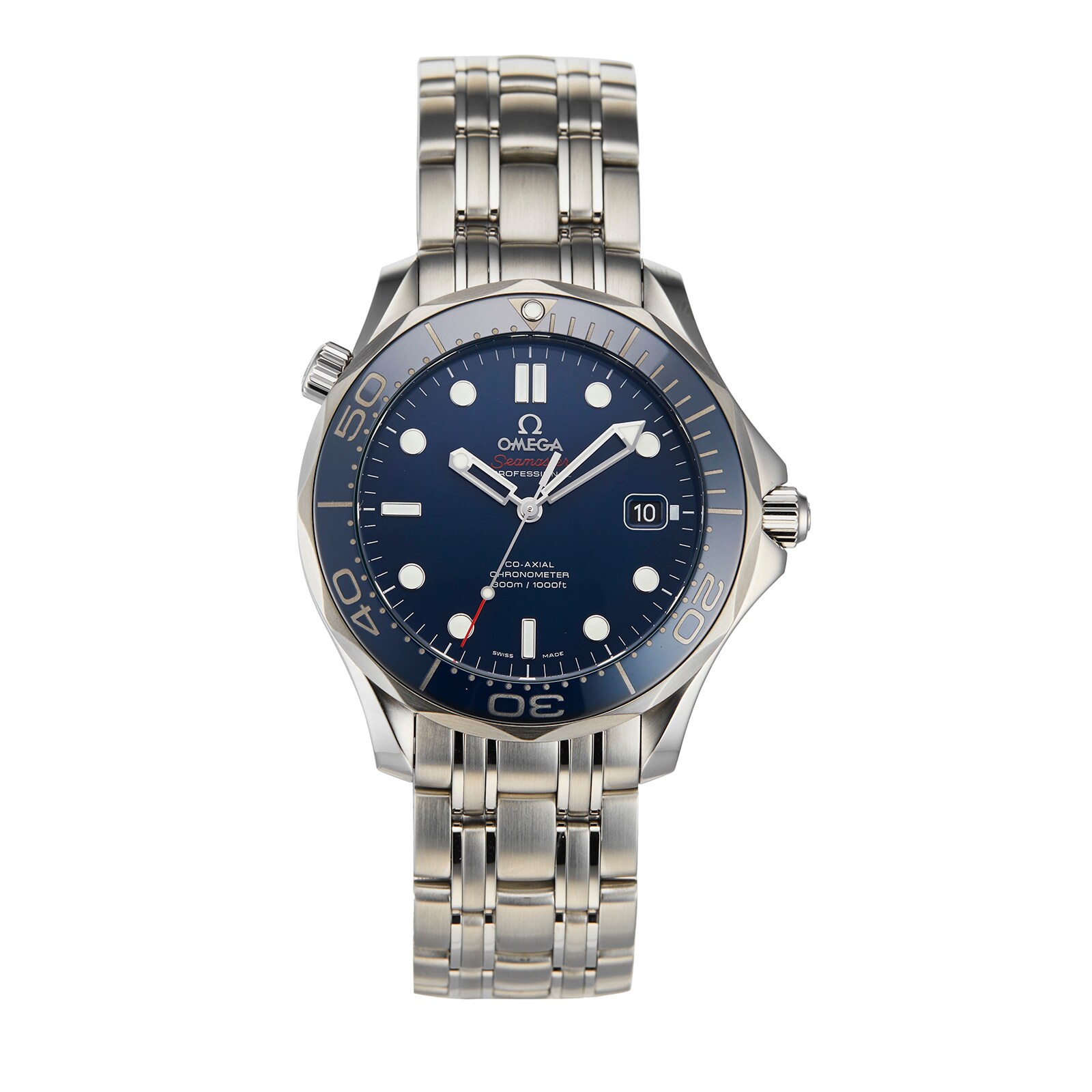 Pre-Owned Omega Pre-Owned Omega Seamaster Mens Watch 212.30.41.20.03.001 Pre-Owned Omega Pre-Owned Omega Seamaster Mens Watch 212.30.41.20.03.001