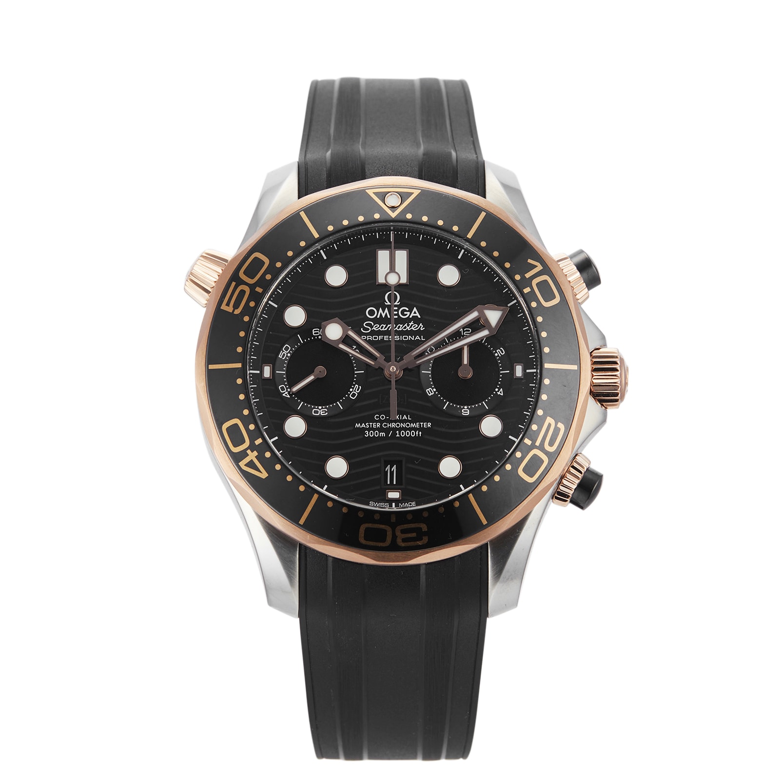 Pre-Owned Omega Seamaster Diver O21022445101001 Pre-Owned Omega Seamaster Diver O21022445101001