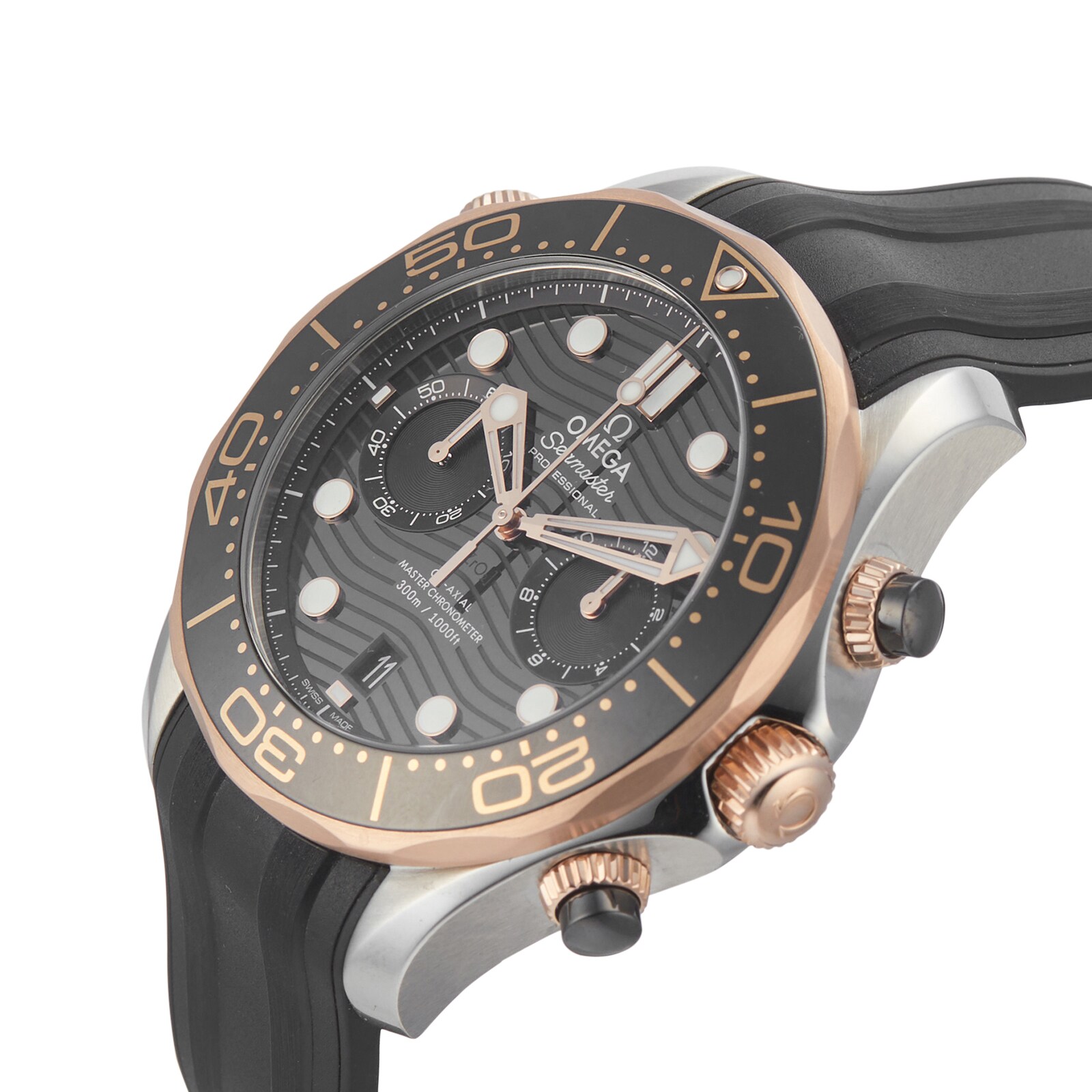 Pre-Owned Omega Seamaster Diver O21022445101001 Pre-Owned Omega Seamaster Diver O21022445101001