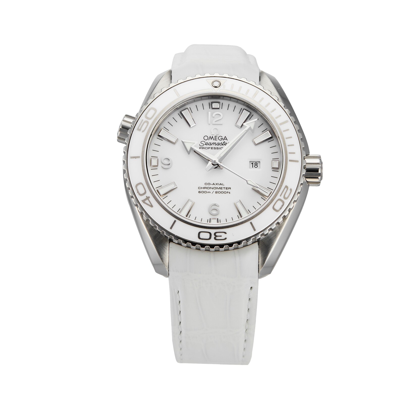 Pre-Owned Omega Seamaster Planet Ocean 600M Ladies Watch 232.33.38.20.04.001