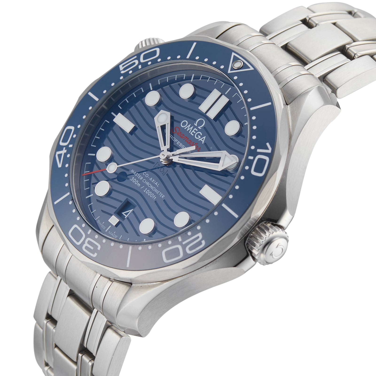 Pre-Owned Omega Seamaster Diver 300M Mens Watch 210.30.42.20.03.001
