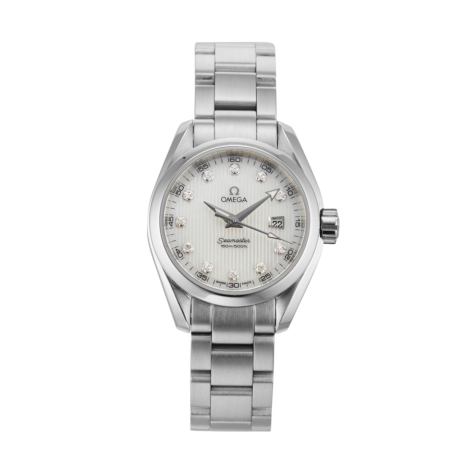 Pre-Owned Omega Seamaster Aqua Terra 150M Ladies Watch 231.10.30.61.55.001