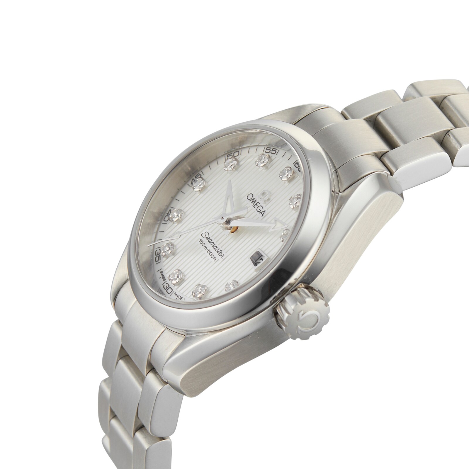 Pre-Owned Omega Seamaster Aqua Terra 150M Ladies Watch 231.10.30.61.55.001