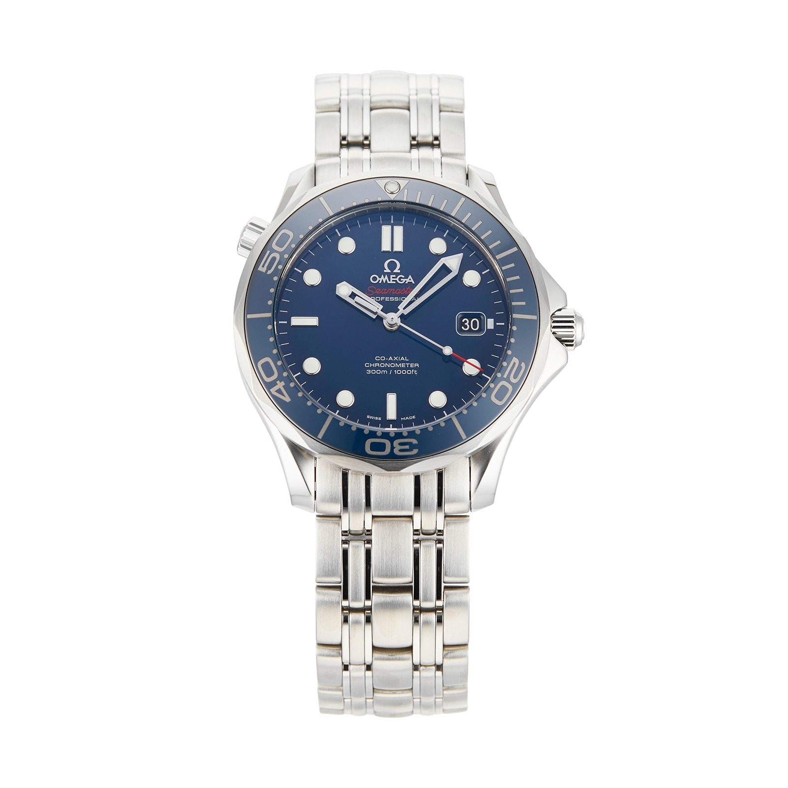 Pre-Owned Omega Seamaster Diver 300M Mens Watch 212.30.41.20.03.001