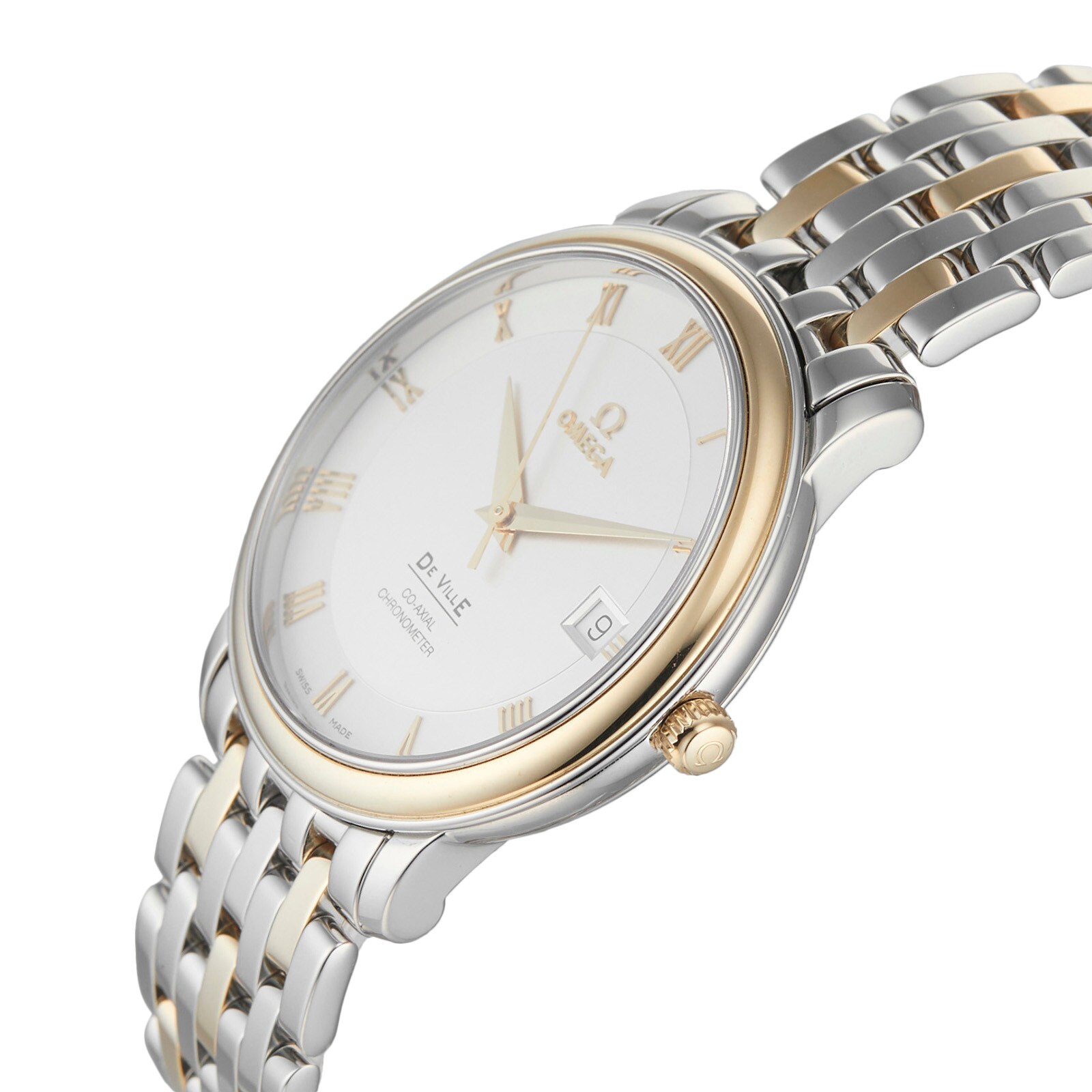 Pre-Owned Omega Pre-Owned Omega De Ville Prestige Mens Watch 4374.31.00 Pre-Owned Omega Pre-Owned Omega De Ville Prestige Mens Watch 4374.31.00