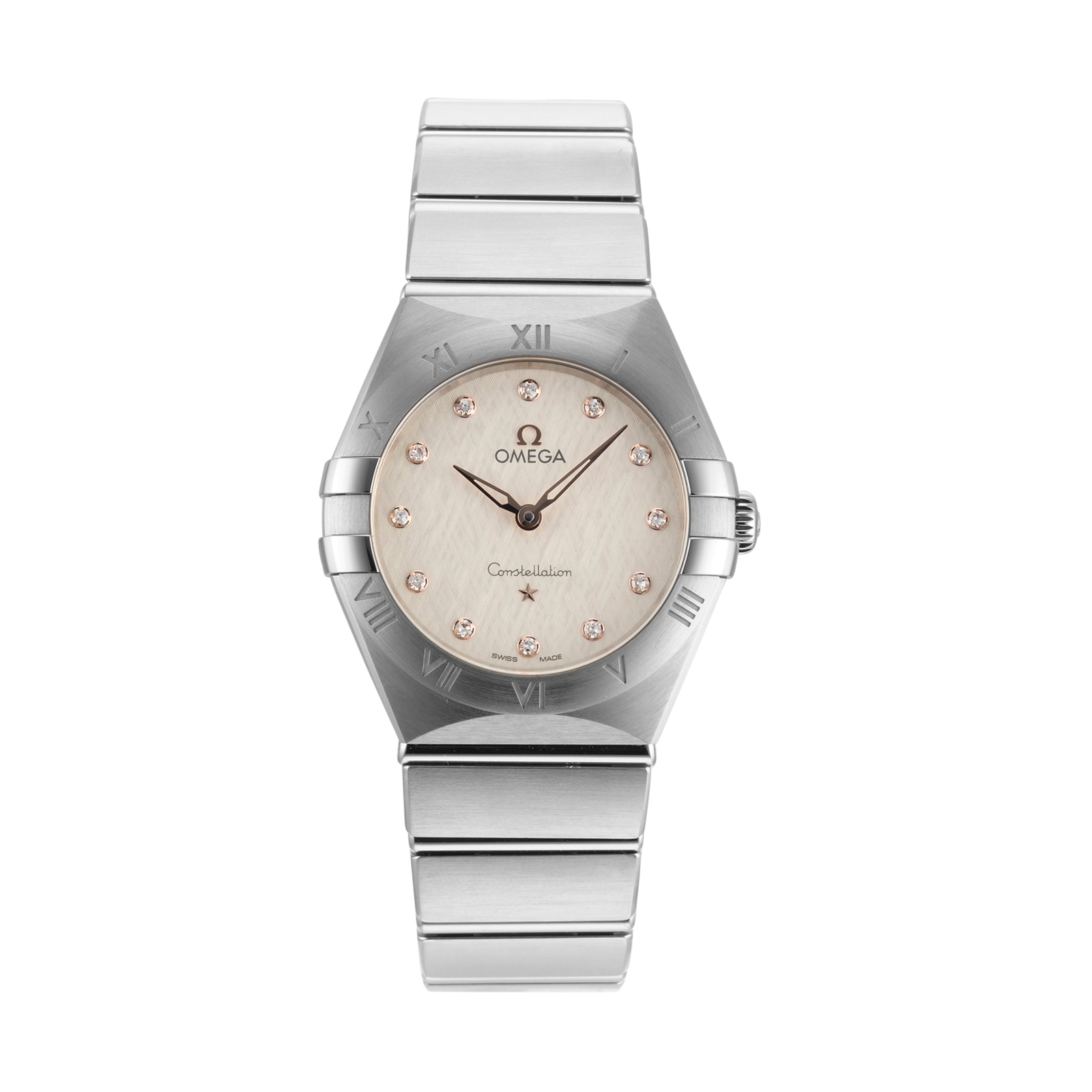 Omega constellation ladies 2025 watch second hand