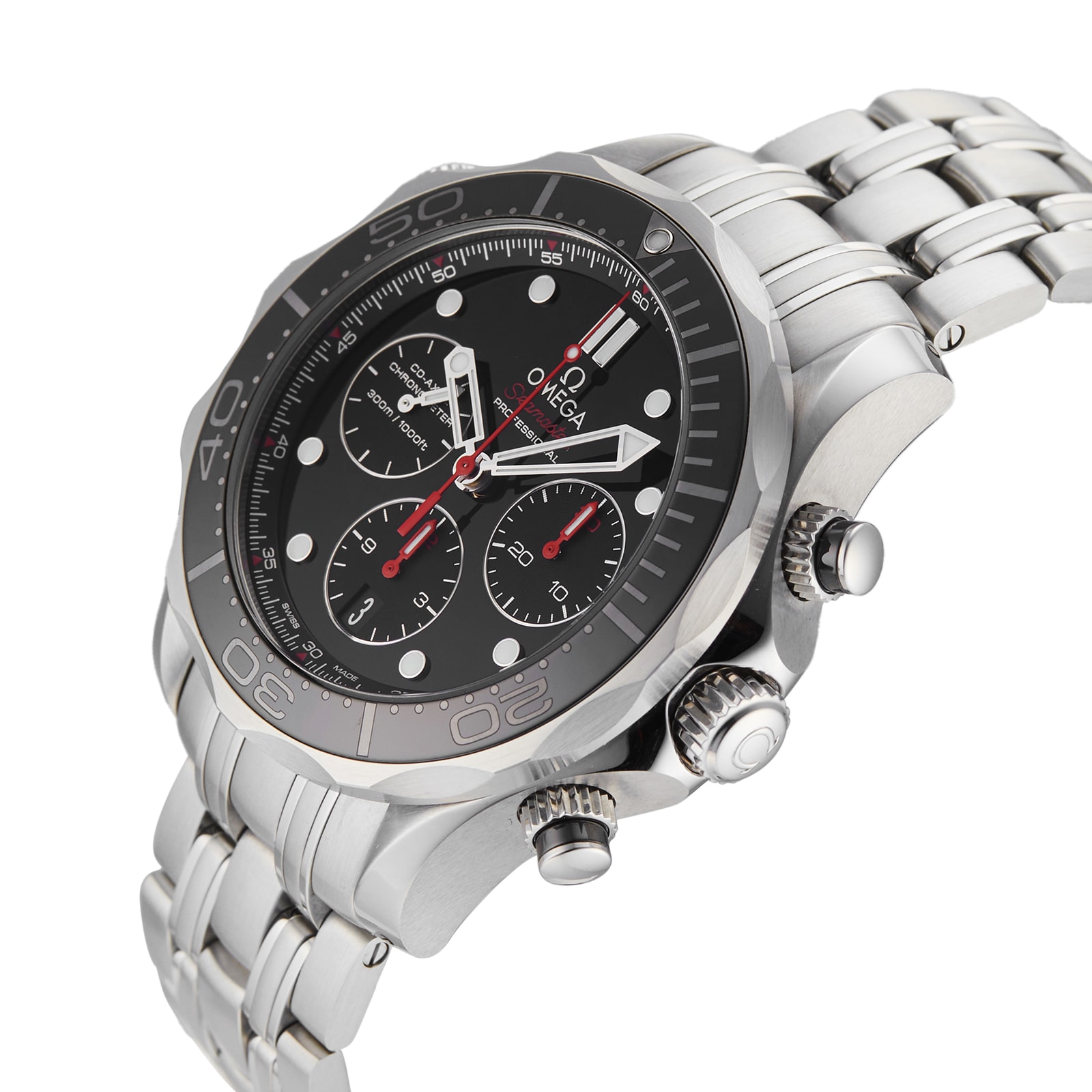 Pre-Owned Omega Seamaster Diver 300M Mens Watch 212.30.44.50.01.001