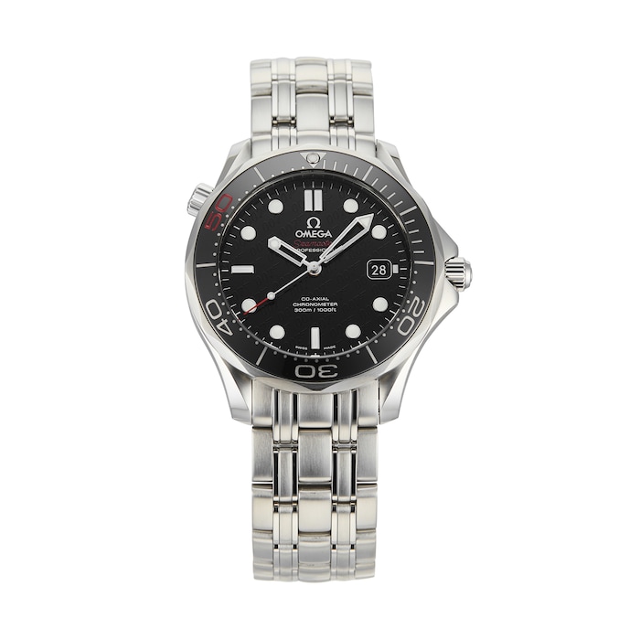 Pre-Owned Omega Seamaster Diver 300M ''James Bond 50th Anniversary'' Mens Watch 212.30.41.20.01.005
