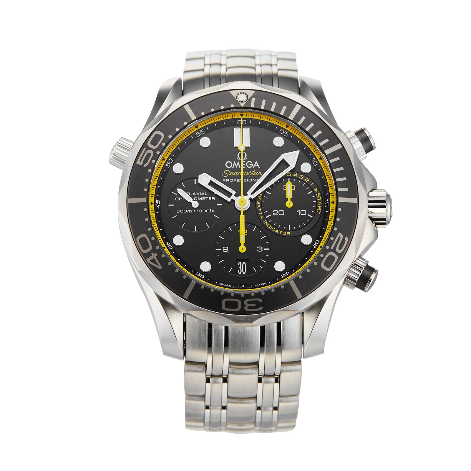 Pre-Owned Omega Pre-Owned Omega Seamaster Diver 300M Mens Watch 212.30.44.50.01.002 Pre-Owned Omega Pre-Owned Omega Seamaster Diver 300M Mens Watch 212.30.44.50.01.002