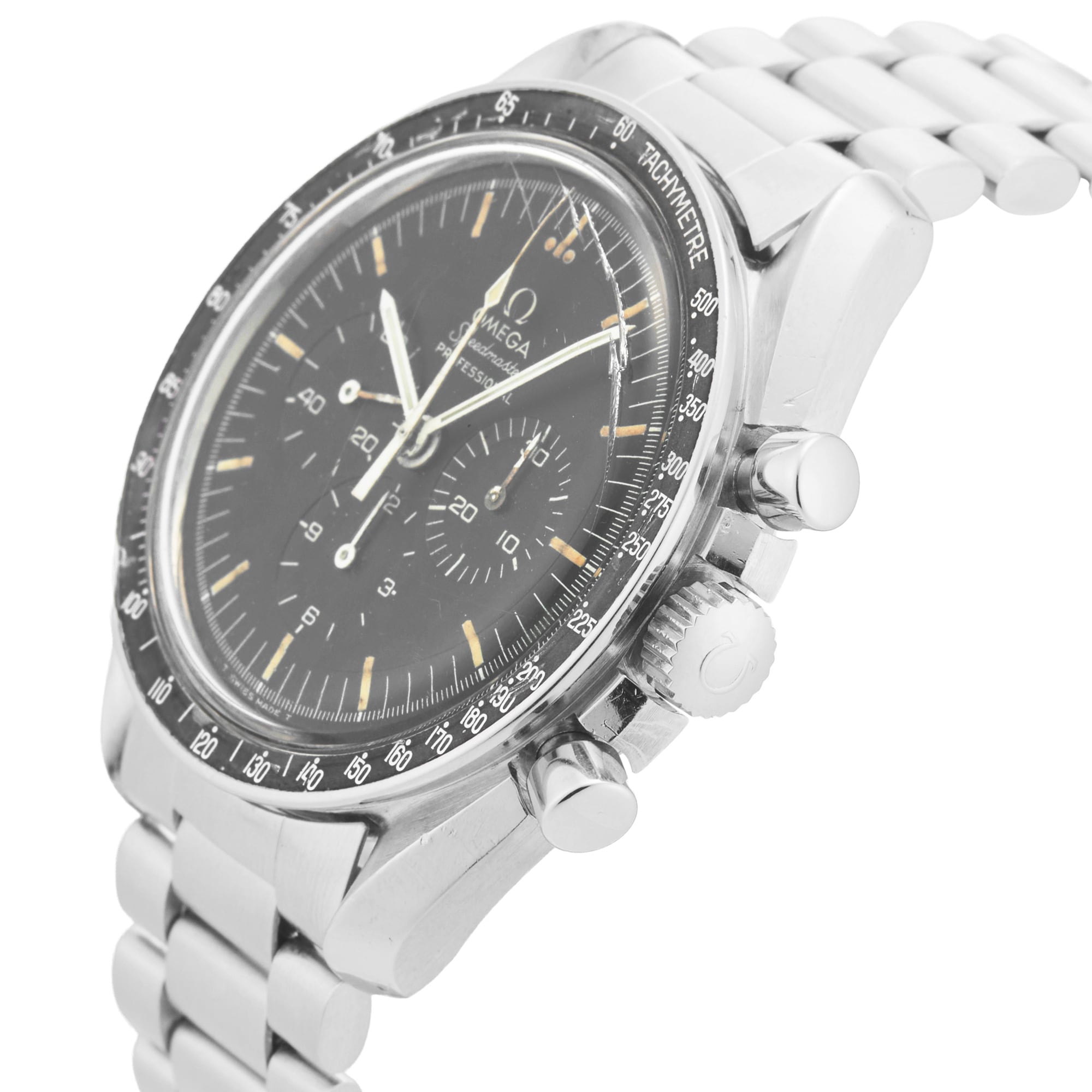 Vintage Omega Speedmaster Professional Moonwatch 42mm Stainless Steel Vintage Omega Speedmaster Professional Moonwatch 42mm Stainless Steel