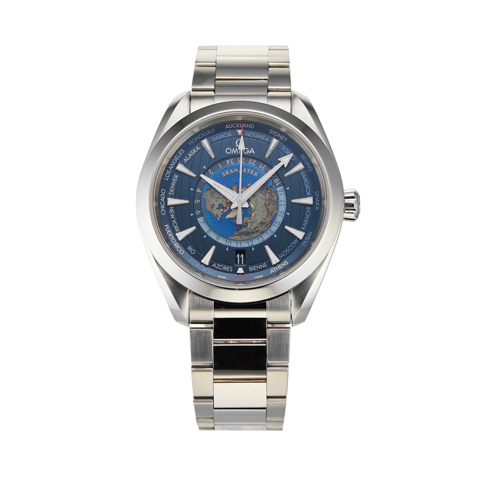 Pre-Owned Omega Pre-Owned Omega Seamaster Aqua Terra Mens Watch 150M Mens Watch 220.10.43.22.03.001 Pre-Owned Omega Pre-Owned Omega Seamaster Aqua Terra Mens Watch 150M Mens Watch 220.10.43.22.03.001