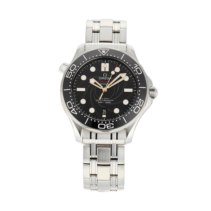 Pre-Owned Omega Pre-Owned OMEGA Seamaster James Bond Limited Edition Automatic Mens Watch 210.22.42.20.01.004