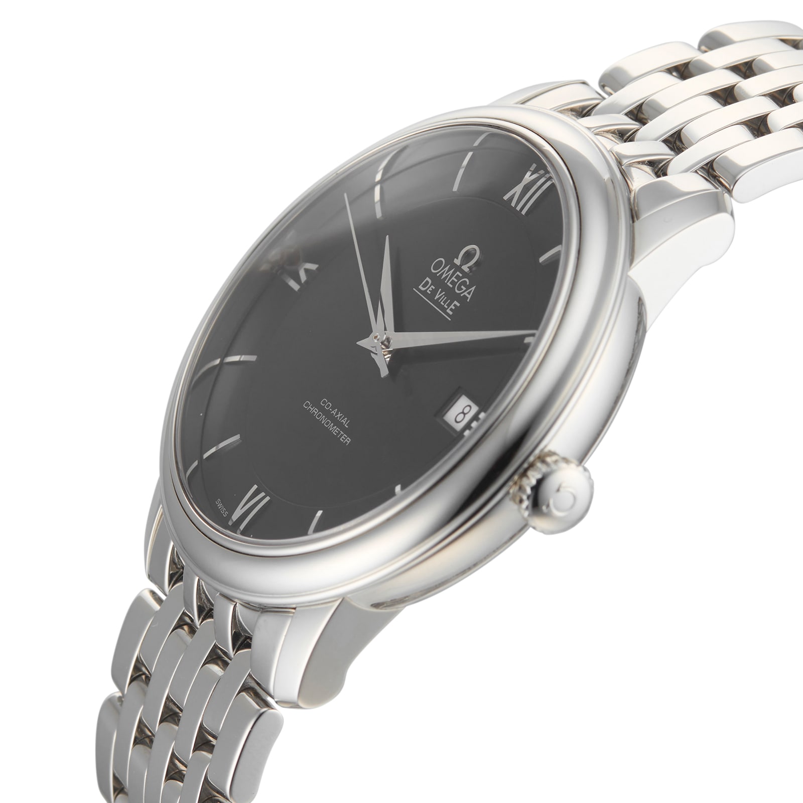 Pre-Owned Omega Deville Prestige Mens Watch 424.10.40.20.03.001