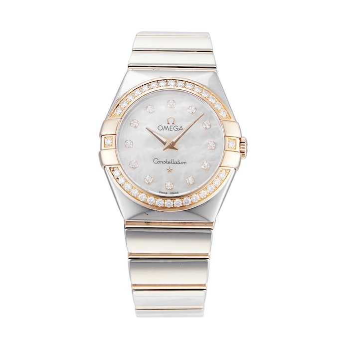 Pre-Owned Omega Constellation Ladies Watch 123.25.27.60.55.005